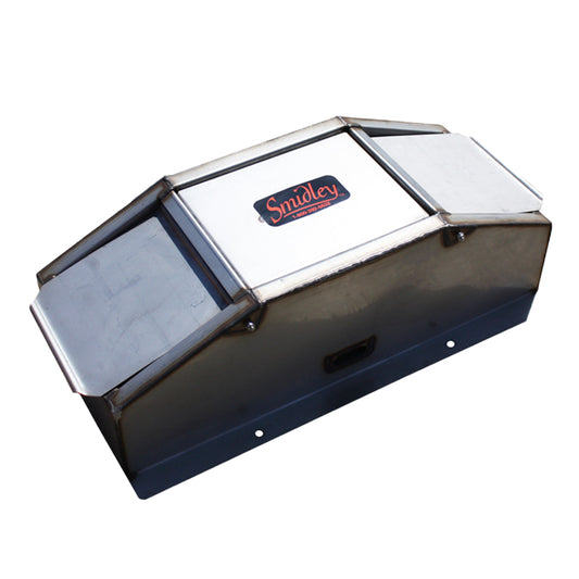 Smidley 2-Hole Stainless Steel Hog Waterer | Durable, Heated, Stainless