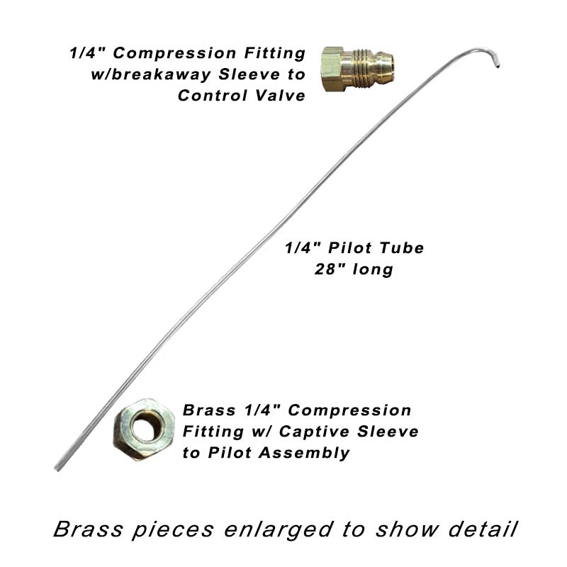 Trojan 66B Stock Tank Heater Fuel Line Kit – Pilot Tubing & Fittings