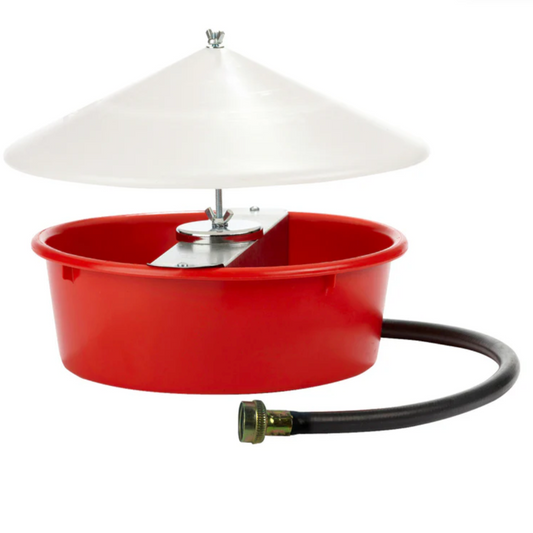 Little Giant automatic Poultry Waterer with Cover