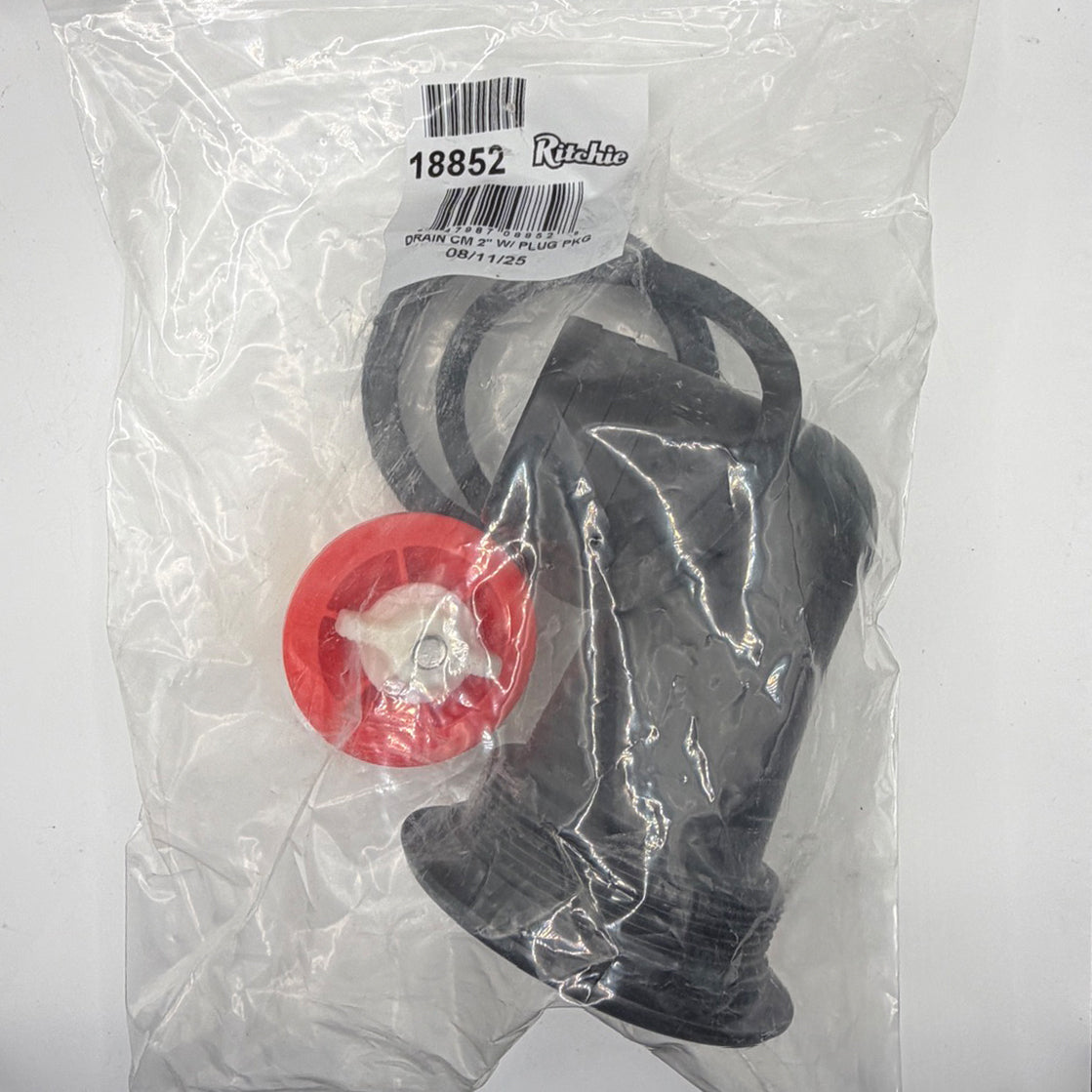 Ritchie CattleMaster Drain Assembly with Plug #18852 – Complete Replacement Drain Part for 2019+ Units