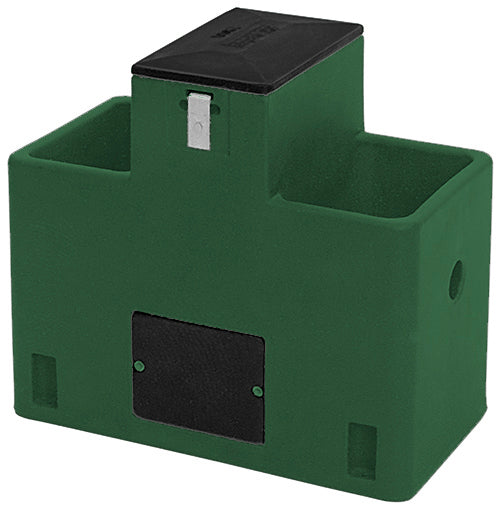 Miraco LilSpring 2900 Two Trough Automatic Waterer - Green
