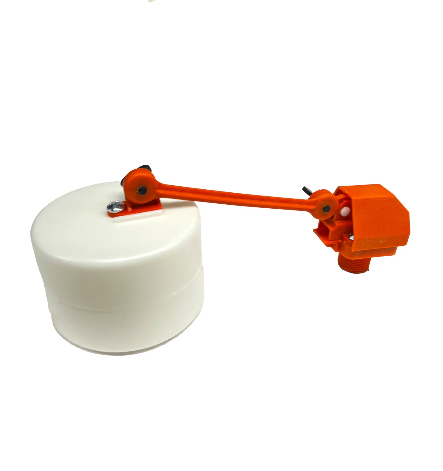 Franklin waterer valve and float system with 3/4" valve and poly float