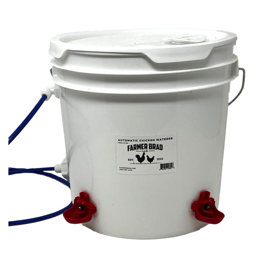 Two Gallon Automatic Chicken Waterer by Farmer Brad