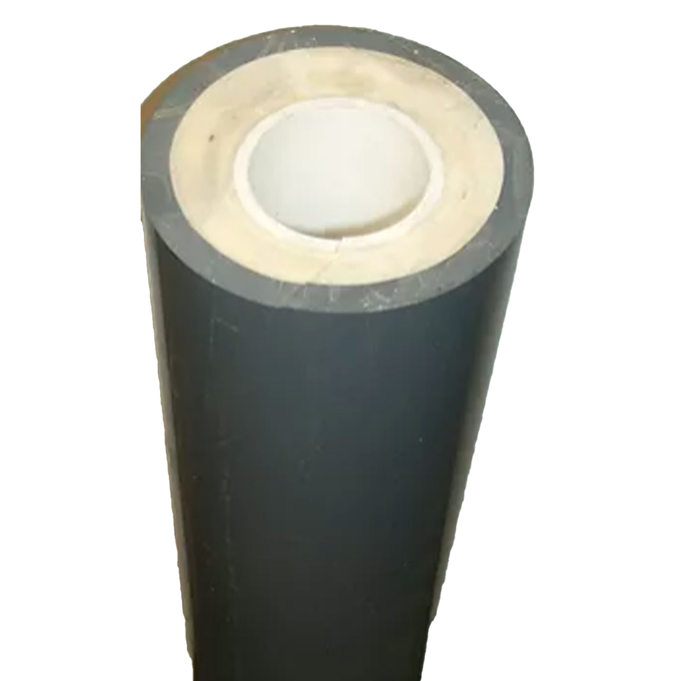 Jug stall fount insulated riser tube to protect the waterer line