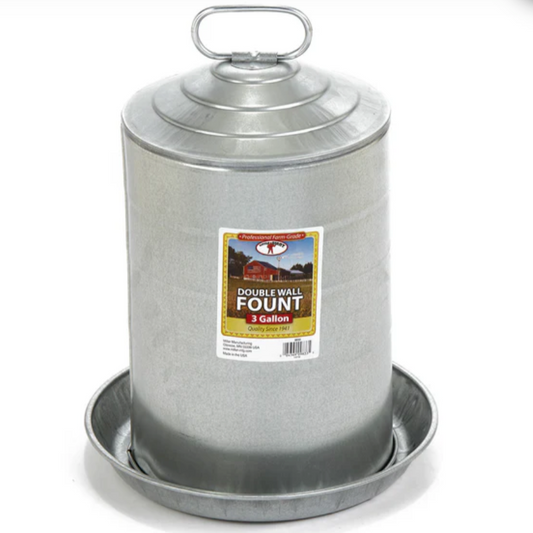 Miller manufacturing 3 gallon poultry waterer part 9833