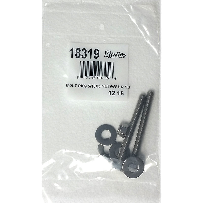 Ritchie bolt package part number 18319