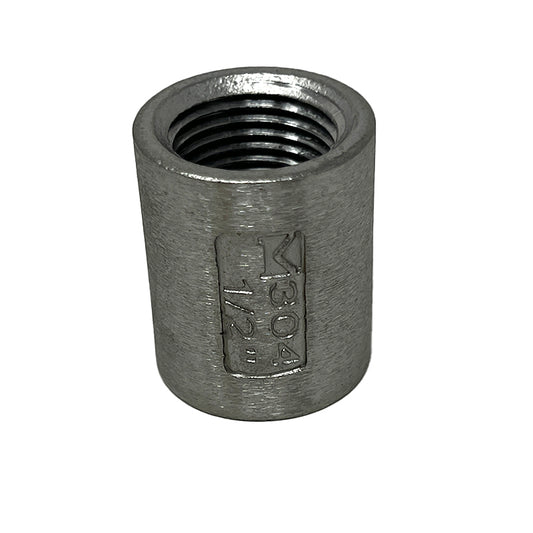 Petersen 304 Stainless steel 1/2" coupling part 100-0568