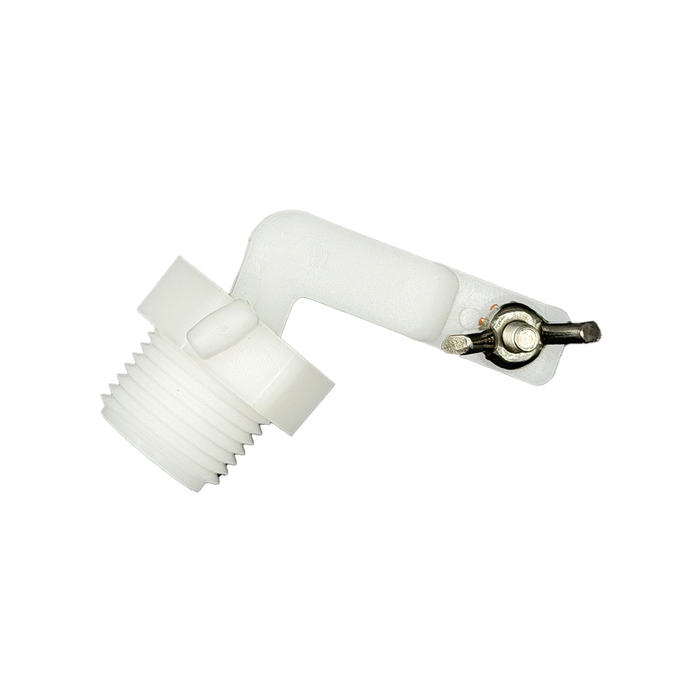 The low pressure white valve from Ritchie for smaller automatic waterers