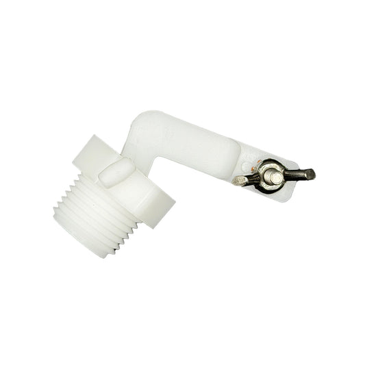 The low pressure white valve from Ritchie for smaller automatic waterers
