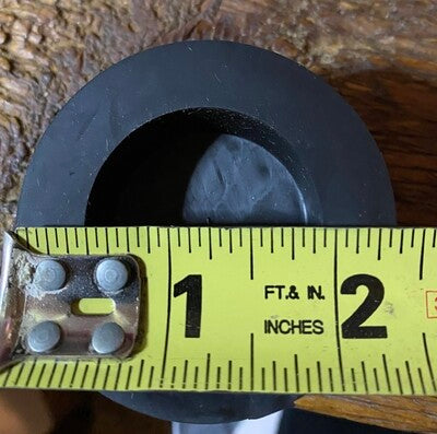 Miraco 2-Inch Rubber Drain Plug for Automatic Waterers - Part #322