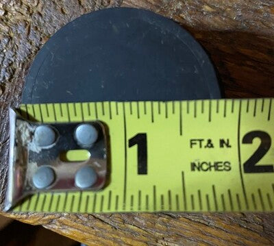 Miraco 2-Inch Rubber Drain Plug for Automatic Waterers - Part #322