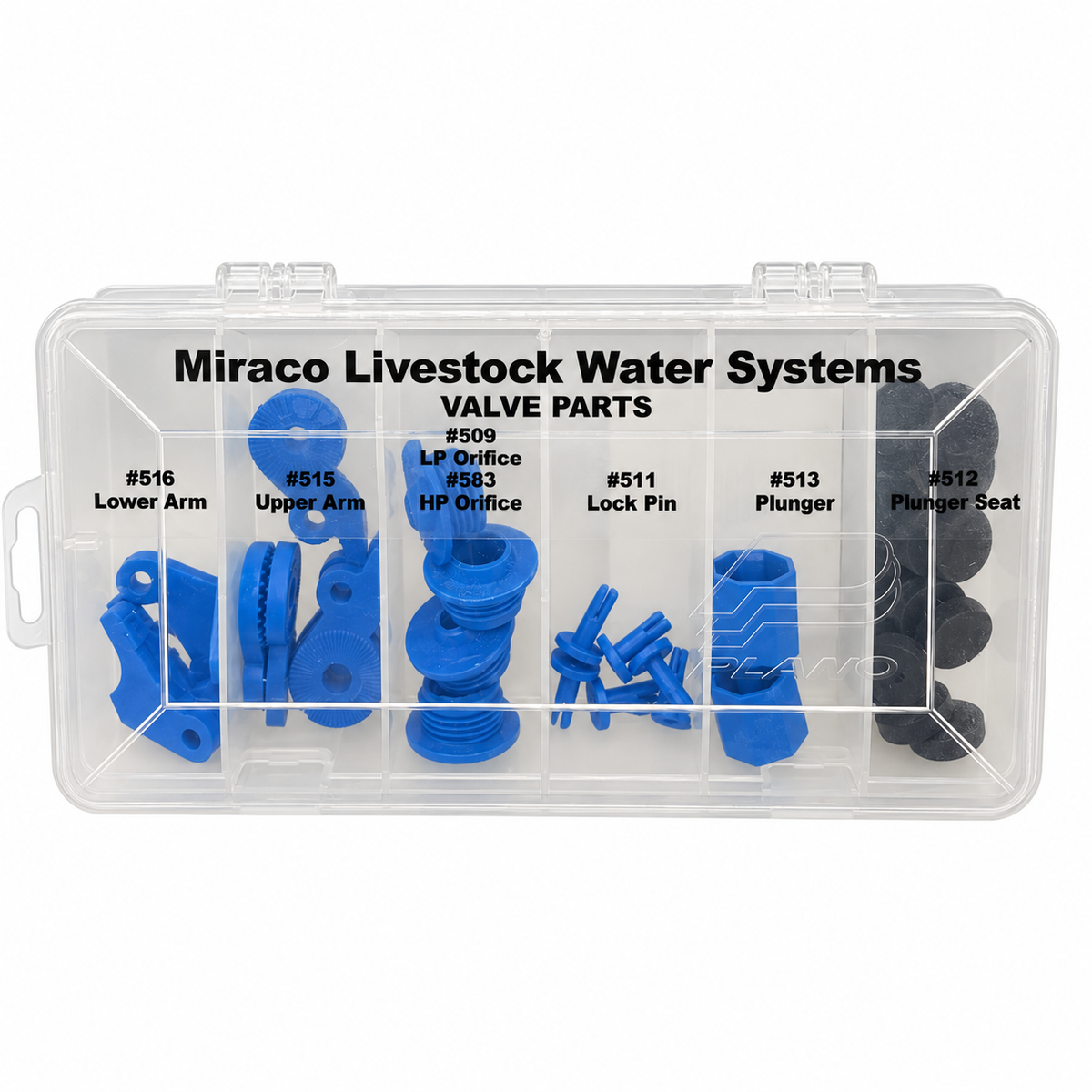 Miraco 186 blue 521B valve repair kit packaged