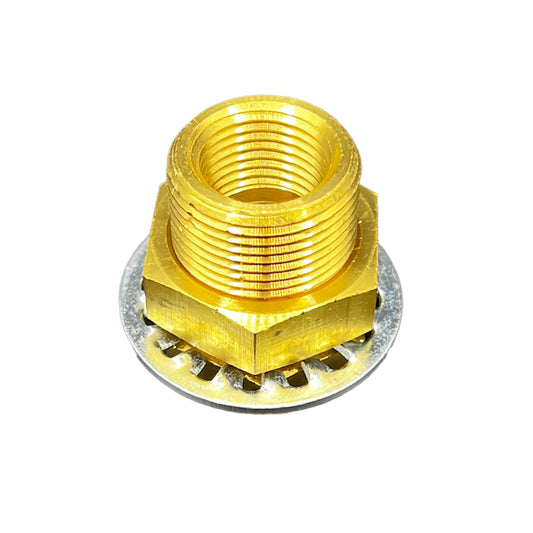 Miraco 191 brass bulkhead fitting