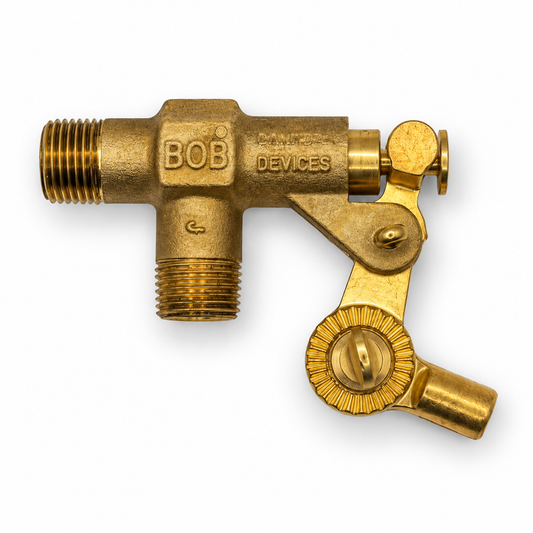 Hoskins 1/2 in. brass Bob valve for Hoskins livestock waterers