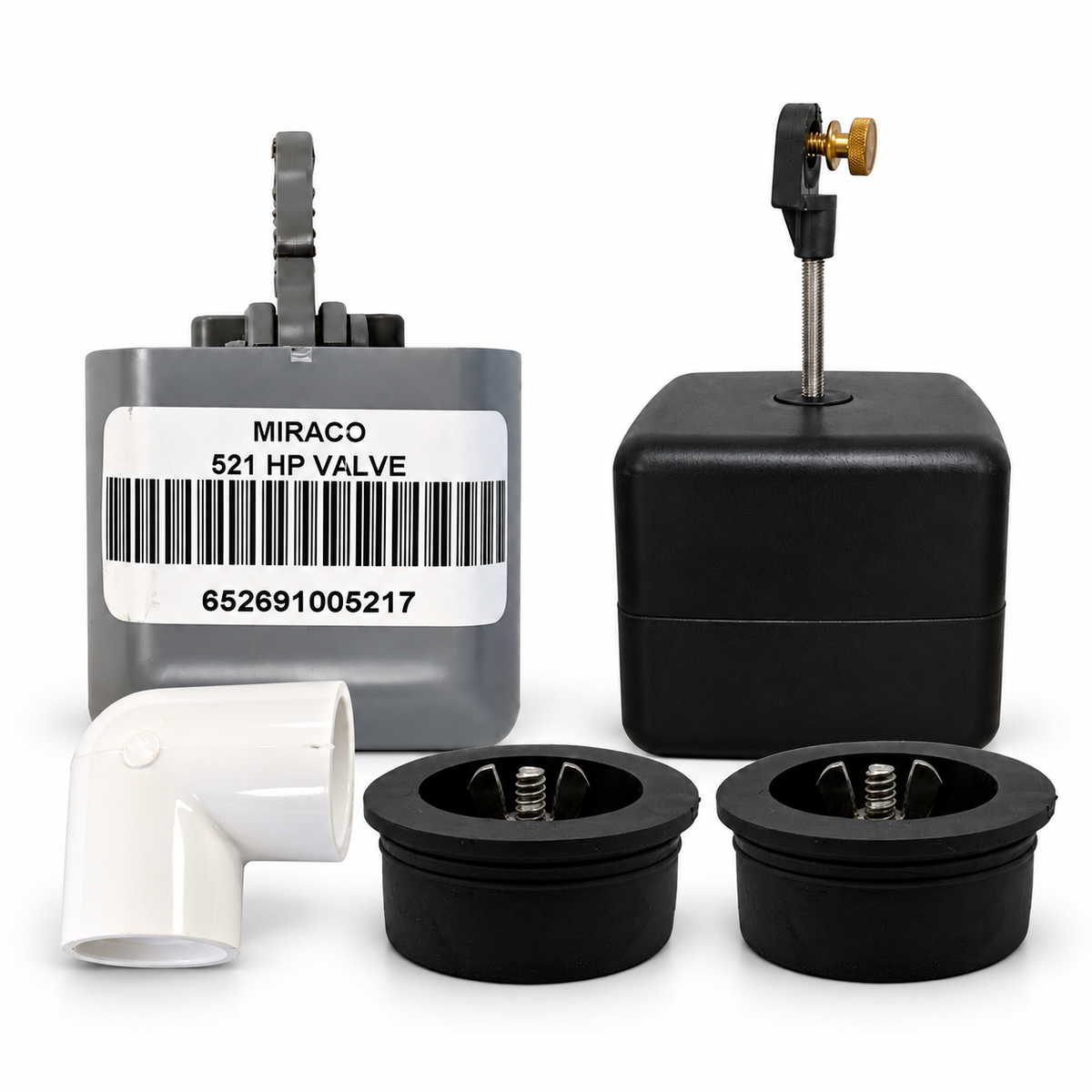 Miraco LilSpring 2900 Valve Repair Kit with Drain Plugs, part 983, a genuine replacement part for the Miraco 2900