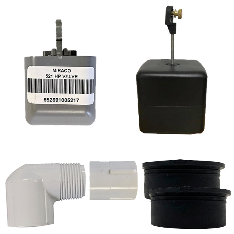 Miraco LilSpring 3100 Valve Repair Kit with Drain Plug