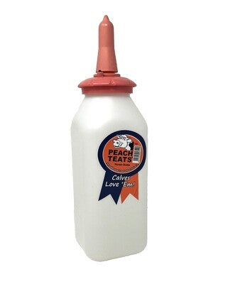 Peach Teat Standard Nursing Bottle Complete without Handle