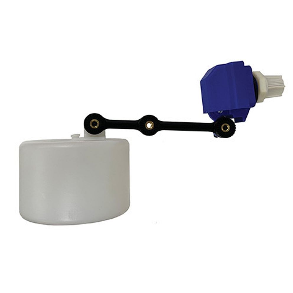 Behlen .45 orifice MC valve with float and arm, part 3888246S, for rigid poly hog waterers