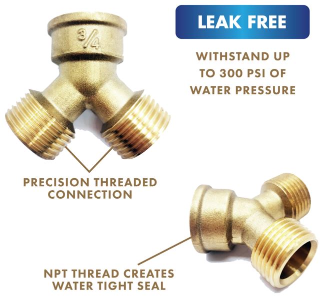 Freeze Miser Y Valve without shutoff