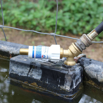 Freeze Miser & Y Connector 3/4 Inch Brass Hose Bib