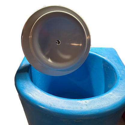 Brower and Pride of the Farm MBH5BLB Insulate Bucket Holder and Cover Blue