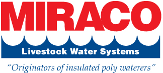 Miraco logo, shown for the Miraco 2800 parts bag part number 175-5 for the LilSpring 2800 automatic waterer