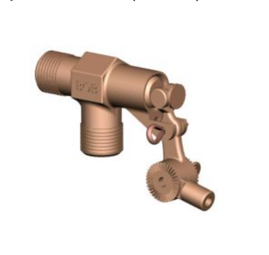 Petersen Concrete Waterers R400 3/4" Brass Valve 100-1414