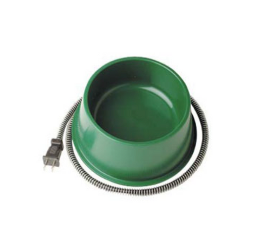 Farm Innovators QT-1 Heated Pet Bowl, 1-Qt (25W) – Thermostatic, Anti-Tip, Anti-Chew Cord