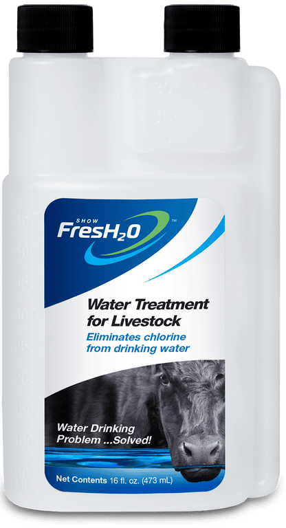 Show FresH2O 16 Oz Bottle - Treats 150 Gallons of Chlorinated Water