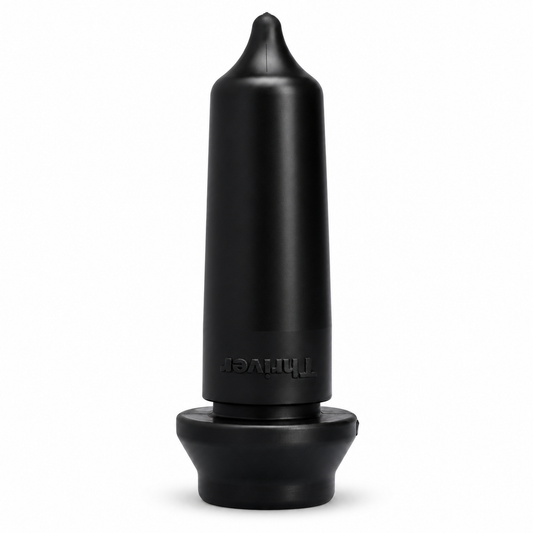 Skellerup Thriver pull through calf teat in black for Pink Feeders calf feeders