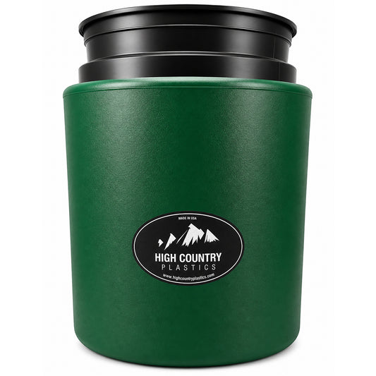 high country bucket holder green