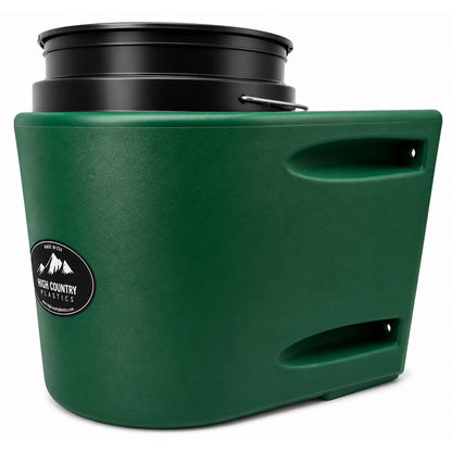 High Country Insulated Bucket Holder in Forest Green