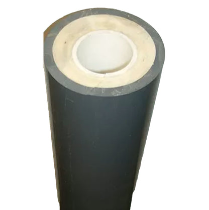 Jug stall fount insulated riser tube to protect the waterer line
